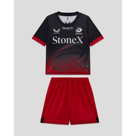 Kid's Saracens 2025/26 Home Kit Kid's Saracens 2025/26 Home Kit