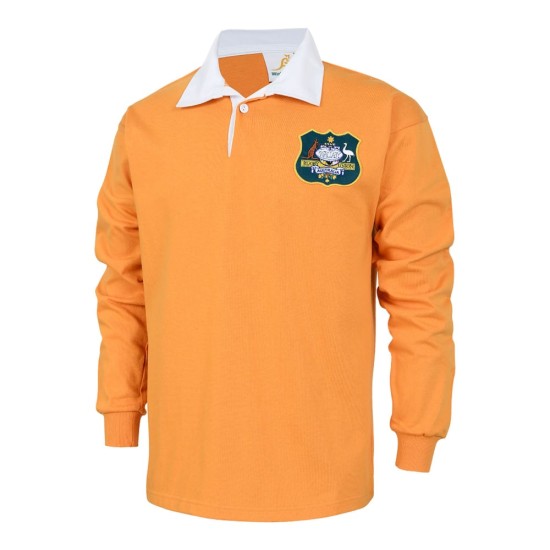 Men's Australian Wallabies 1966 Retro Long Sleeve Shirt Men's Australian Wallabies 1966 Retro Long Sleeve Shirt
