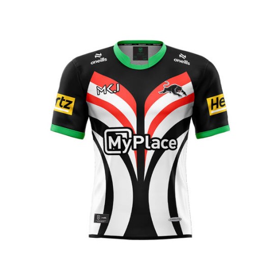 Kid's Penrith Panthers 2025 Third Warm Up Shirt Kid's Penrith Panthers 2025 Third Warm Up Shirt