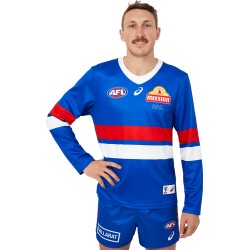 Women's Western Bulldogs 2024 Home Long Sleeve Guernsey
