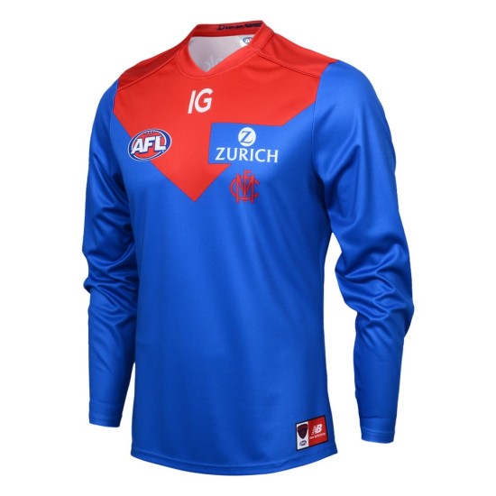Kid's Melbourne Demons 2024 Third Long Sleeve Clash Guernsey Kid's Melbourne Demons 2024 Third Long Sleeve Clash Guernsey