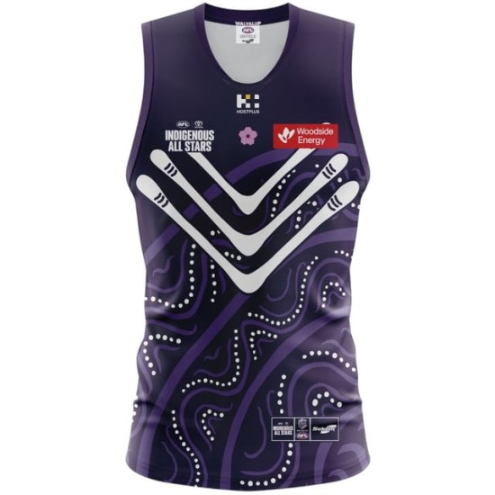 Kid's Fremantle Dockers 2025 Third Indigenous All Stars Guernsey Kid's Fremantle Dockers 2025 Third Indigenous All Stars Guernsey