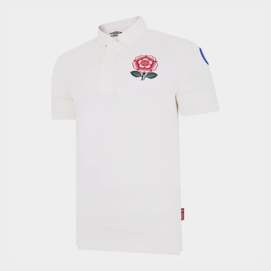 Men's England Rugby 2021 Third Commemorative Polo Shirt Men's England Rugby 2021 Third Commemorative Polo Shirt