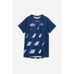 Kid's Geelong Cats 2024 Third Run Out Shirt