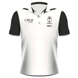 Men's Fiji Rugby 2021 Polo Shirt White
