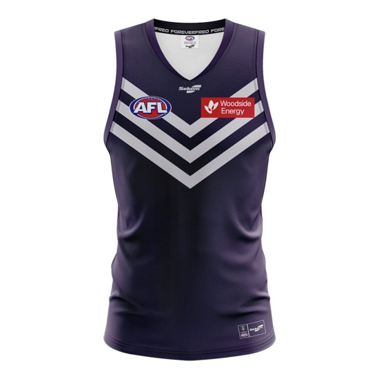 Women's Fremantle Dockers 2024 Home Guernsey Women's Fremantle Dockers 2024 Home Guernsey