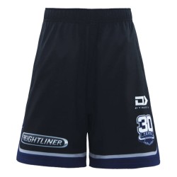 Kid's North Queensland Cowboys 2025 Third Gym Shorts - Black