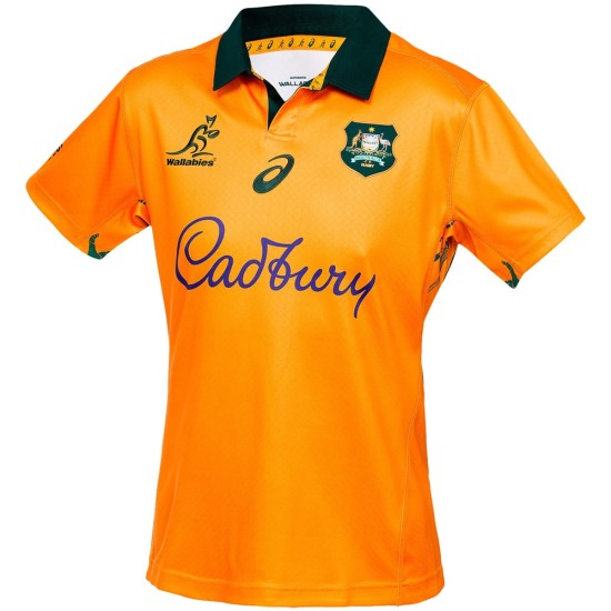 Kid's Australian Wallabies 2025 Asics Lions Tour Shirt Kid's Australian Wallabies 2025 Asics Lions Tour Shirt