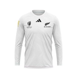 Men's New Zealand All Blacks 2023 Away RWC Long Sleeve Shirt