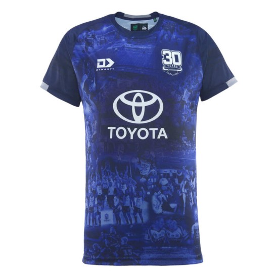 Men's North Queensland Cowboys 2025 Third Warm Up Shirt