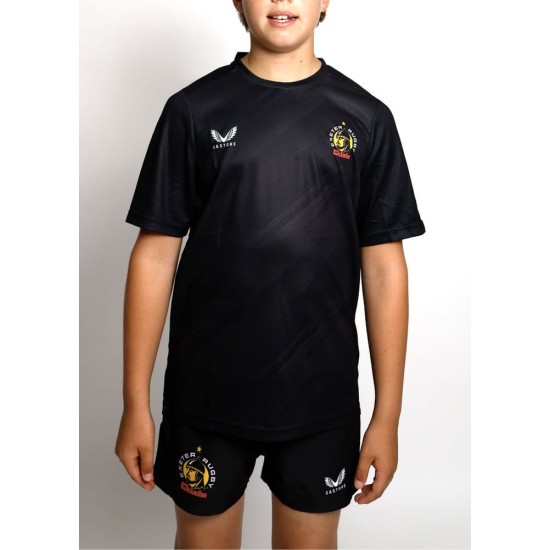 Kid's Exeter Chiefs 2025/26 Warm Up Shirt Kid's Exeter Chiefs 2025/26 Warm Up Shirt