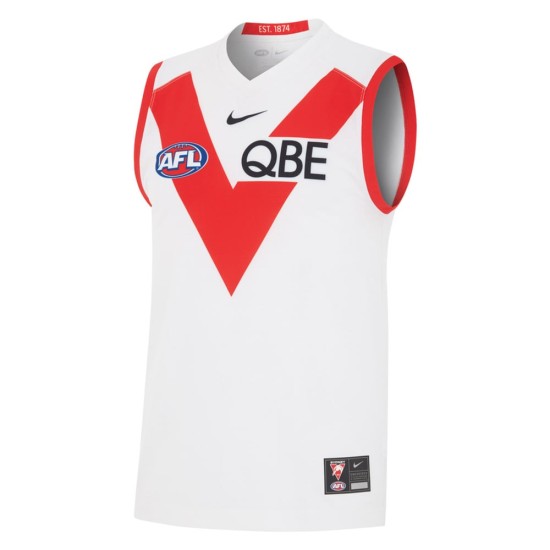 Men's Sydney Swans 2025 Third Heritage Guernsey Men's Sydney Swans 2025 Third Heritage Guernsey