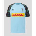 Men's Harlequins 2025/26 Third Authentic Training Shirt - Sky Blue
