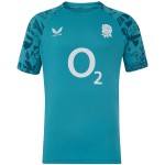 Women's England Rugby 2025/26 Performance Shirt - Blue Women's England Rugby 2025/26 Performance Shirt - Blue