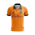 Men's Australian Wallabies 2024 Home Polo Shirt Men's Australian Wallabies 2024 Home Polo Shirt