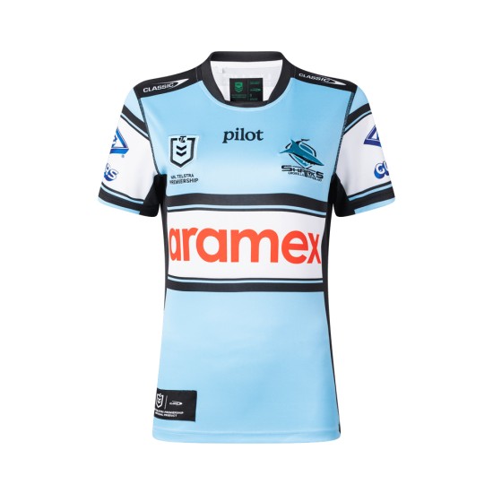 Women's Cronulla-Sutherland Sharks 2026 Home Shirt Women's Cronulla-Sutherland Sharks 2026 Home Shirt