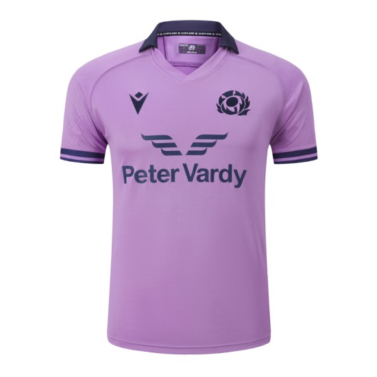 Men's Scotland Rugby 2022 Away Polo Shirt Men's Scotland Rugby 2022 Away Polo Shirt