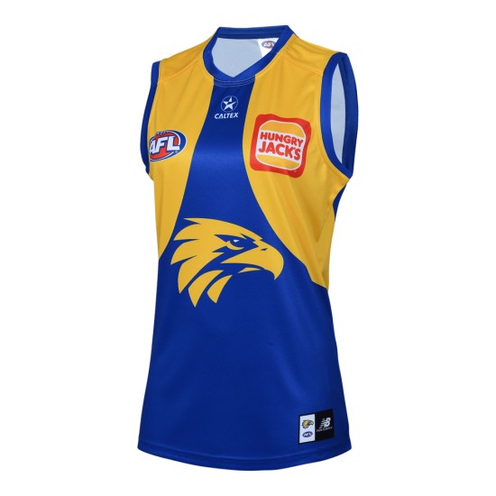 Women's West Coast Eagles 2025 Home Guernsey Women's West Coast Eagles 2025 Home Guernsey