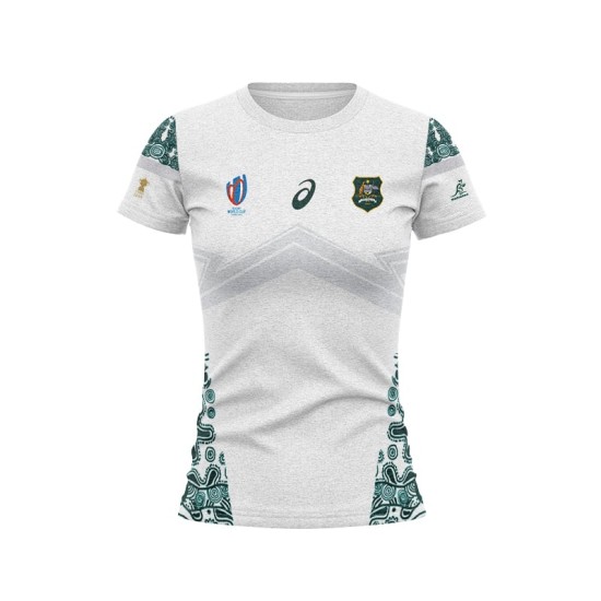 Women's Australian Wallabies 2023 Third RWC Alternate Shirt Women's Australian Wallabies 2023 Third RWC Alternate Shirt