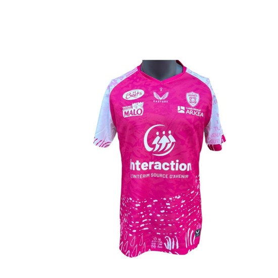 Men's RC Vannes 2025/26 Third Pink Shirt