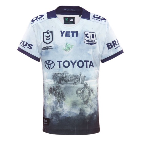Kid's North Queensland Cowboys 2025 Defence Shirt Kid's North Queensland Cowboys 2025 Defence Shirt