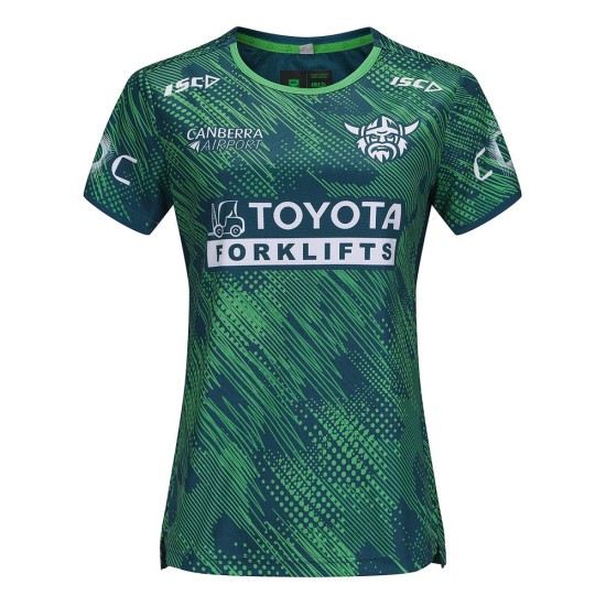 Women's Canberra Raiders 2025 Third Run Out Shirt Women's Canberra Raiders 2025 Third Run Out Shirt
