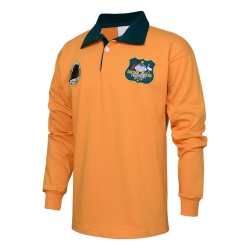 Men's Australian Wallabies 1991 World Cup Heritage Retro Long Sleeve Shirt