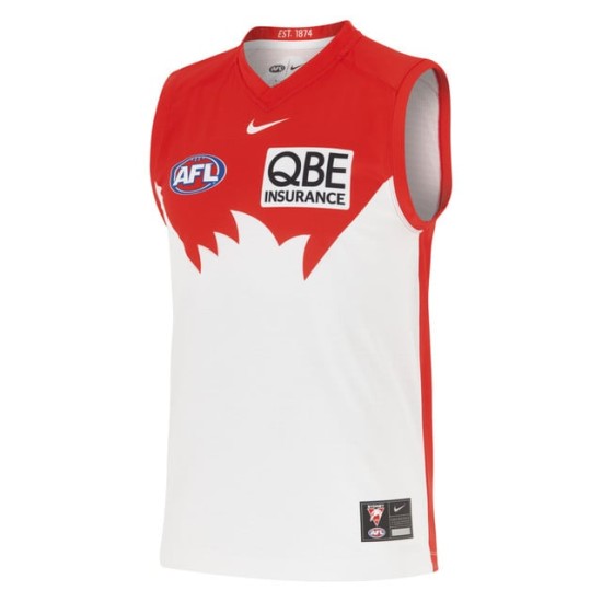 Men's Sydney Swans 2025 Home Guernsey