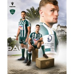 Women's Pau Section 2025/26 Third Champions Cup Shirt - Dark Green