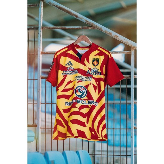 Women's USA Perpignan 2025/26 Away Sponsored Shirt Women's USA Perpignan 2025/26 Away Sponsored Shirt