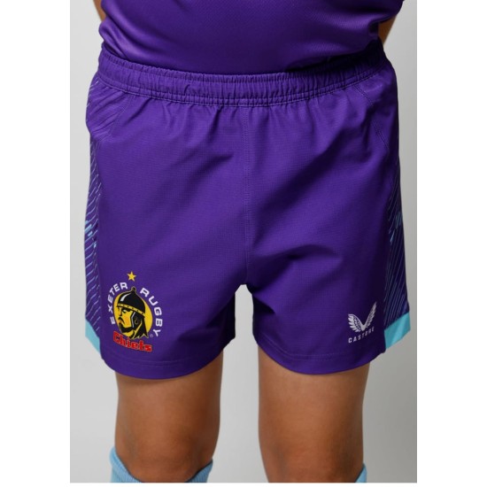 Kid's Exeter Chiefs 2025/26 Cup Shorts Kid's Exeter Chiefs 2025/26 Cup Shorts