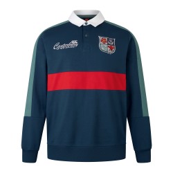 Men's British & Irish Lions 2025 Long Sleeve Heritage Shirt - Navy