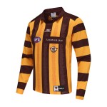 Men's Hawthorn Hawks 2025 Home Long Sleeve Centenary Guernsey Men's Hawthorn Hawks 2025 Home Long Sleeve Centenary Guernsey