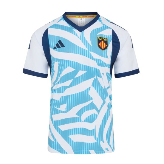 Women's USA Perpignan 2025/26 Home Warm Up Shirt Women's USA Perpignan 2025/26 Home Warm Up Shirt