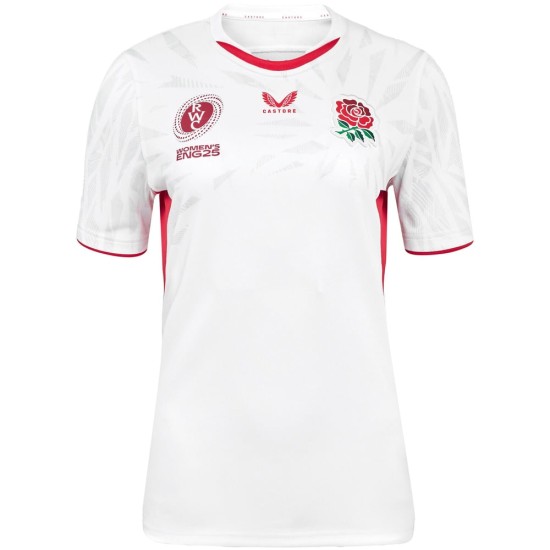 Women's England Rugby 2025 Womens Rugby World Cup Home Shirt