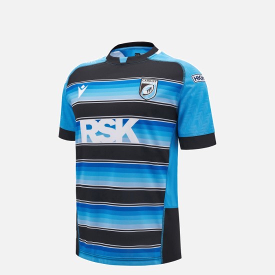 Kid's Cardiff Rugby 2024/25 Home Shirt Kid's Cardiff Rugby 2024/25 Home Shirt