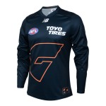 Kid's GWS Giants 2025 Third Long Sleeve Never Surrender Guernsey