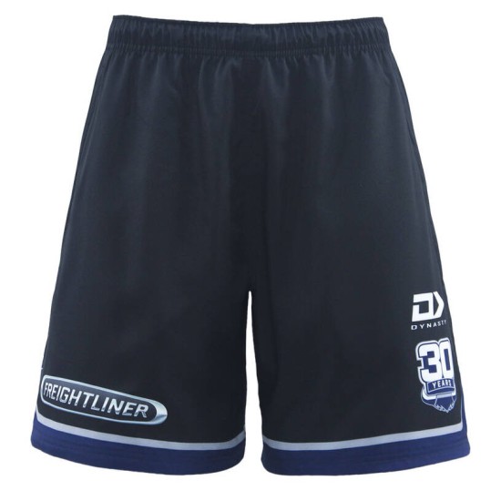 Men's North Queensland Cowboys 2025 Third Gym Shorts - Black