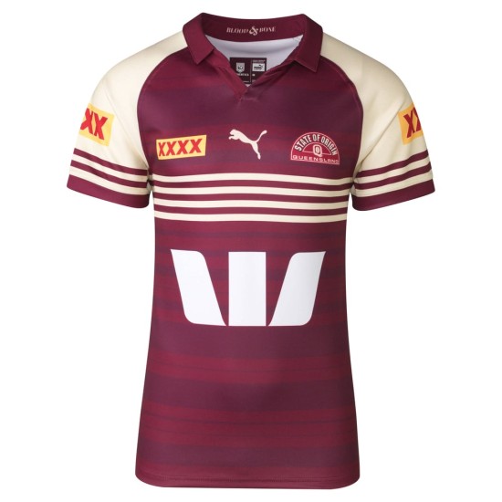 Women's QLD Maroons 2024 Third Captain's Run Shirt