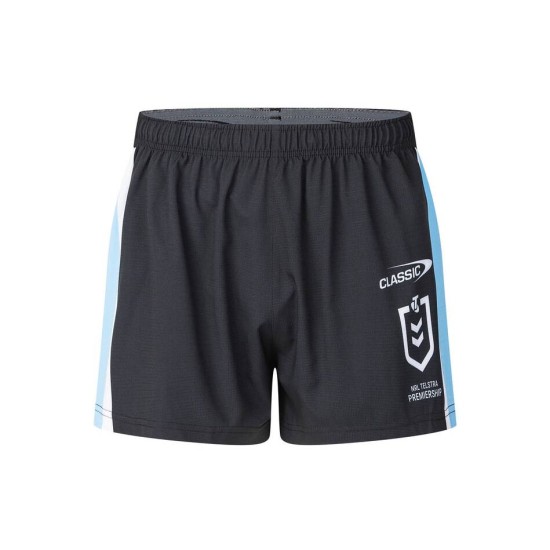 Men's Cronulla-Sutherland Sharks 2025 Home Shorts Men's Cronulla-Sutherland Sharks 2025 Home Shorts