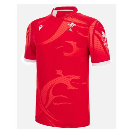 Men's Wales Rugby 2022 Home Shirt Men's Wales Rugby 2022 Home Shirt