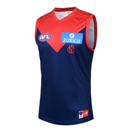 Men's Melbourne Demons 2025 Home Guernsey