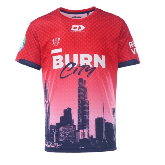 Kid's Melbourne Rebels 2023 Third Warm Up Shirt