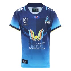 Kid's Gold Coast Titans 2025 Home Shirt