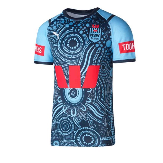 Men's NSW Blues 2024 Third Indigenous Shirt Men's NSW Blues 2024 Third Indigenous Shirt