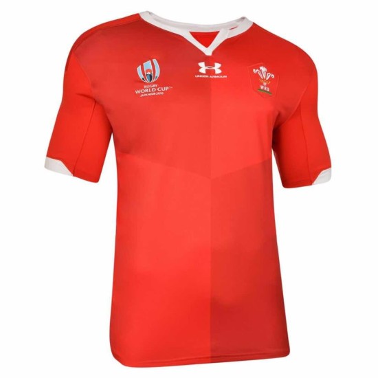 Men's Wales Rugby Reveal 2019 RWC Shirt Men's Wales Rugby Reveal 2019 RWC Shirt