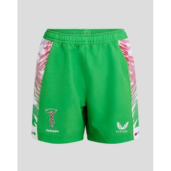 Kid's Harlequins 2024/25 Away Shorts Kid's Harlequins 2024/25 Away Shorts