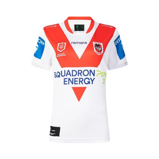 Women's St. George Illawarra Dragons 2025 Home Replica Shirt Women's St. George Illawarra Dragons 2025 Home Replica Shirt
