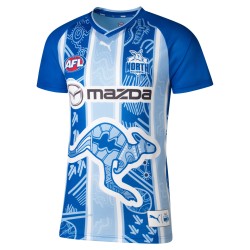 Men's North Melbourne Kangaroos 2025 Third Warm Up Shirt