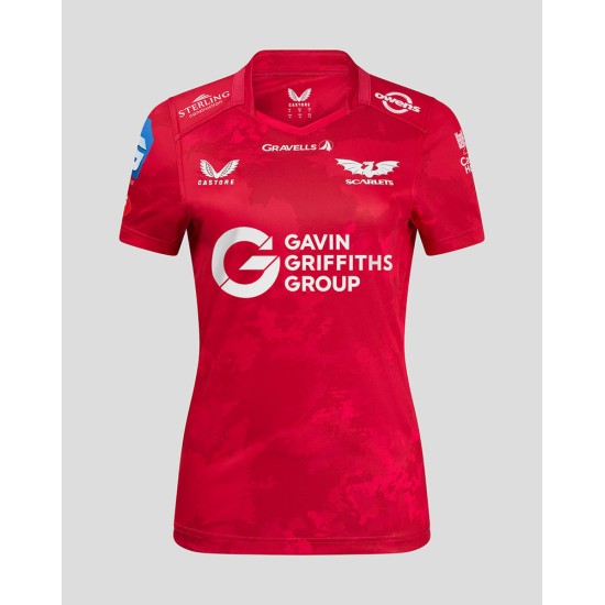 Women's Scarlets 2024/25 Home Shirt Women's Scarlets 2024/25 Home Shirt